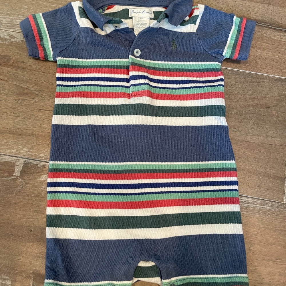 Polo Ralph Lauren Boy’s Onesie, size 6 months